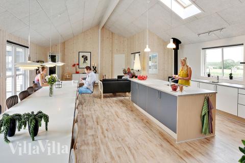 In dem Wohnzimmer können alle Gäste gemeinsam den Urlaub genießen