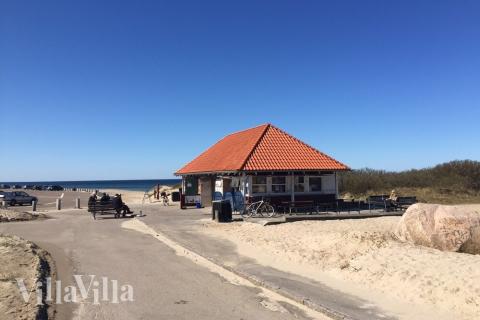 Der herrliche Strand in der Nähe von Luxusferienhaus Nr. 323 bei Nordseeland.
