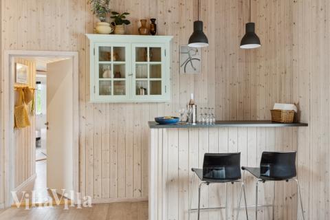 Das Ferienhaus 323 ist mit eigener Bar ausgestattet