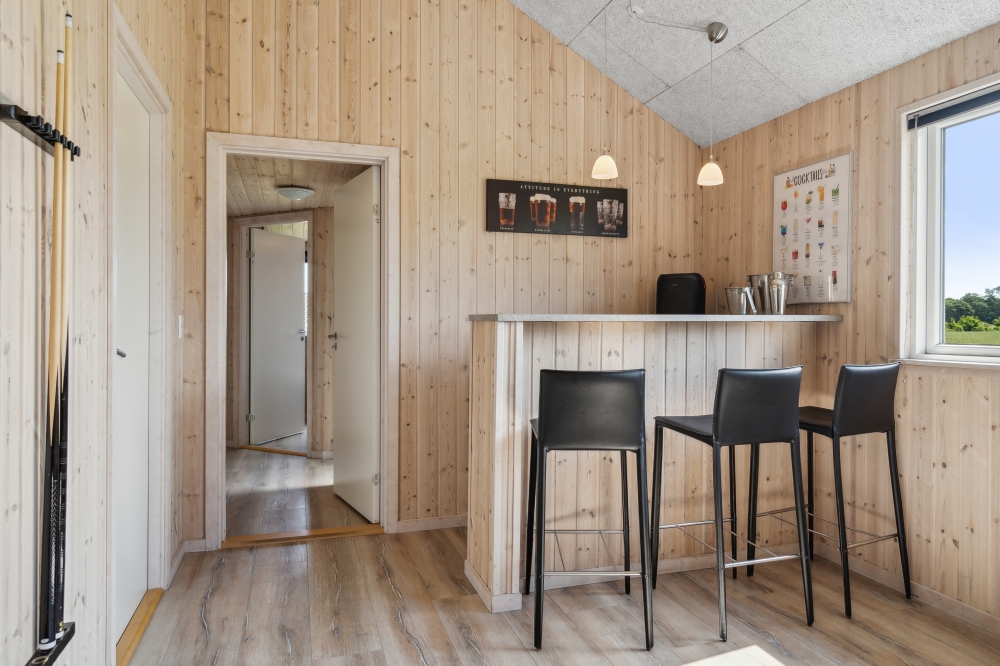 Das Ferienhaus 324 ist mit eigener Bar ausgestattet