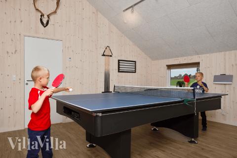 Neben den vielen schönen Stunden, die man im Poolbereich des Hauses verbringen kann, bietet das Luxusferienhaus 327 auch Spielevergnügen bei Billard/Tischtennis und Darts
