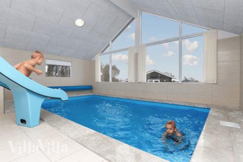 Der schicke Pool im Luxusferienhaus Nr. 327 für 14 Personen