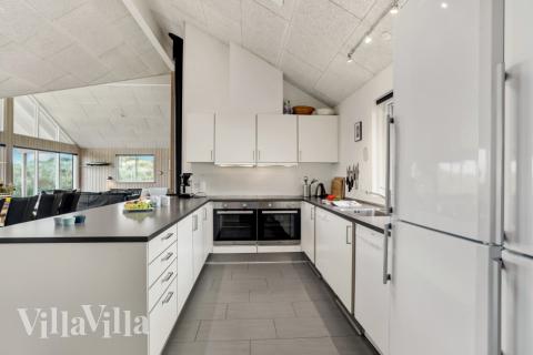 Die Küche im Luxusferienhaus Nr. 328 ist gut eingerichtet.