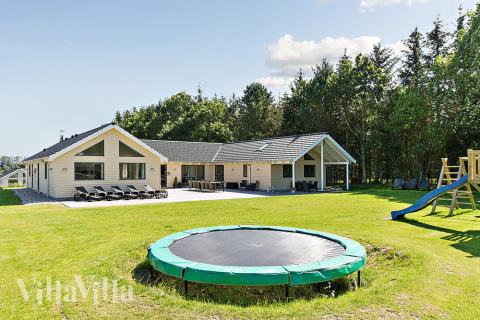 Dieses schöne Poolhaus Nr. 330 mit Platz für 24 Personen liegt in Ostjütland