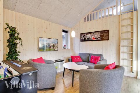 Aktivitätsraum im Luxusferienhaus Nr. 337 mit 6 Schlafzimmern und Platz für 16 Gäste.