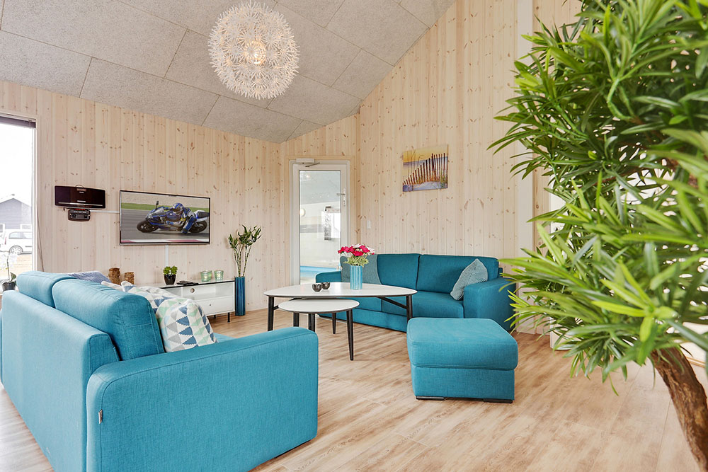 Das Luxusferienhaus Nr. 340 hat einen wunderschönen Aufenthaltsraum.