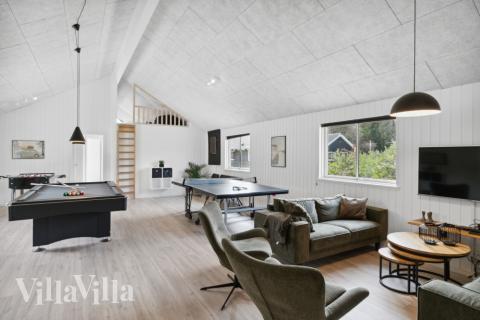 Veranstaltet ein Turnier im Aktivitätsraum, wenn ihr das Ferienhaus Nr. 350 in Nordseeland besucht.