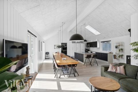 Das Luxusferienhaus Nr. 350 hat einen wunderschönen Aufenthaltsraum.