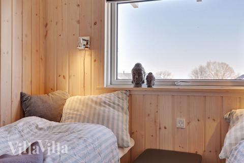 Eines der 5 Schlafzimmer im Luxusferienhaus Nr. 349