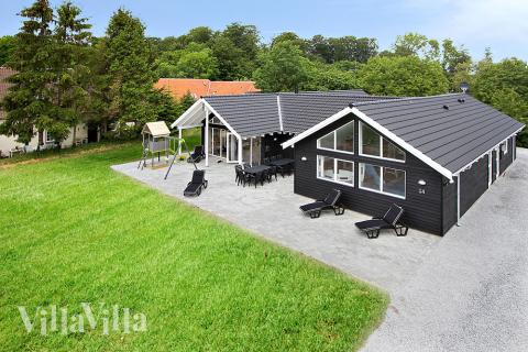 Dieses schöne Poolhaus Nr. 355 mit Platz für 18 Personen liegt in Fünen und seine Inseln