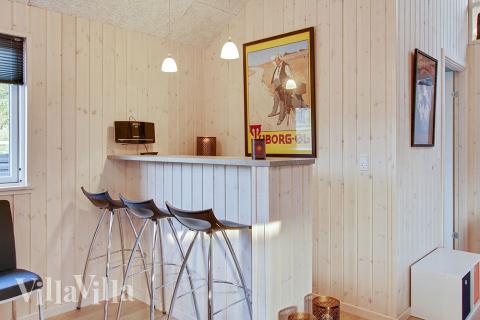 Das Ferienhaus 356 ist mit eigener Bar ausgestattet