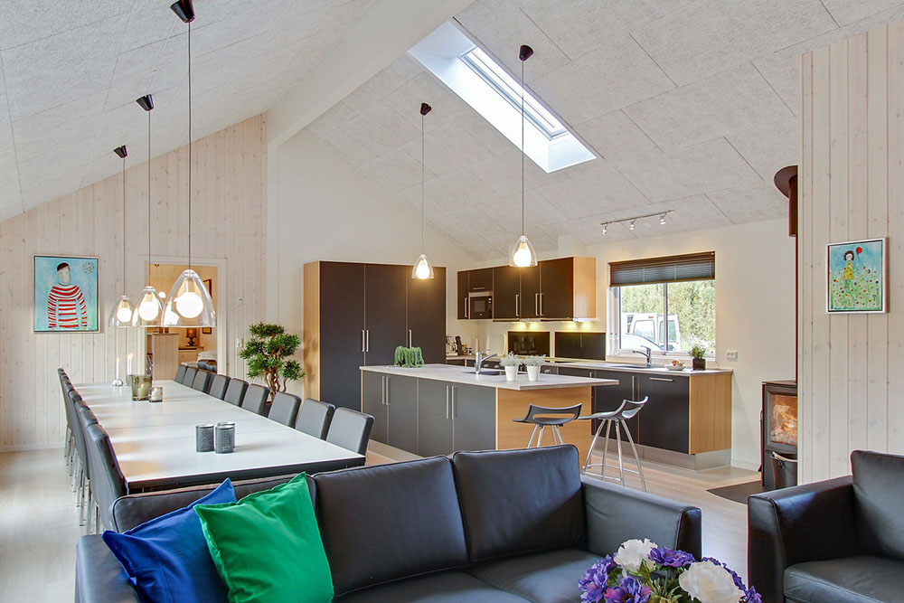 Das Luxusferienhaus Nr. 356 hat einen wunderschönen Aufenthaltsraum.