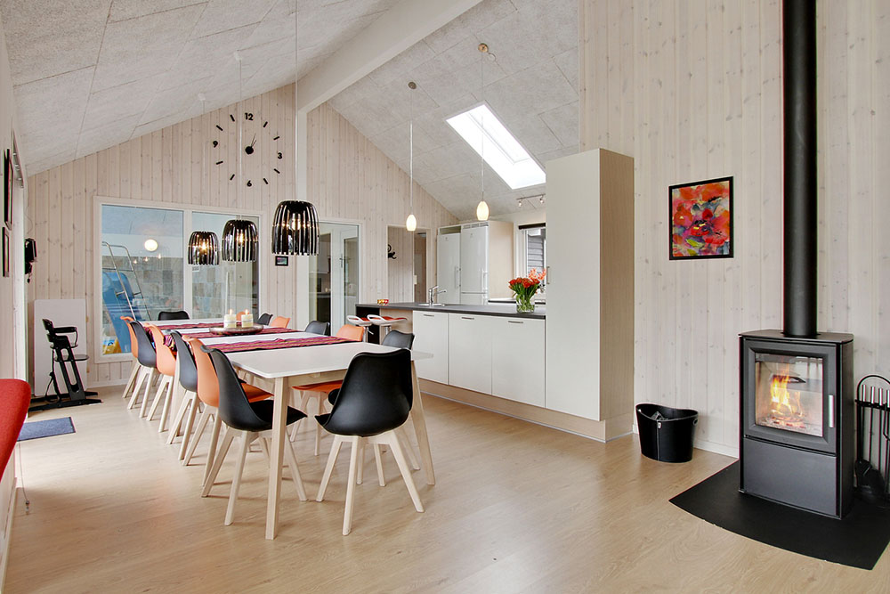 Das Luxusferienhaus Nr. 358 hat einen wunderschönen Aufenthaltsraum.