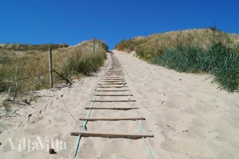 Der Strand in der Nähe von Luxusferienhaus Nr. 357.