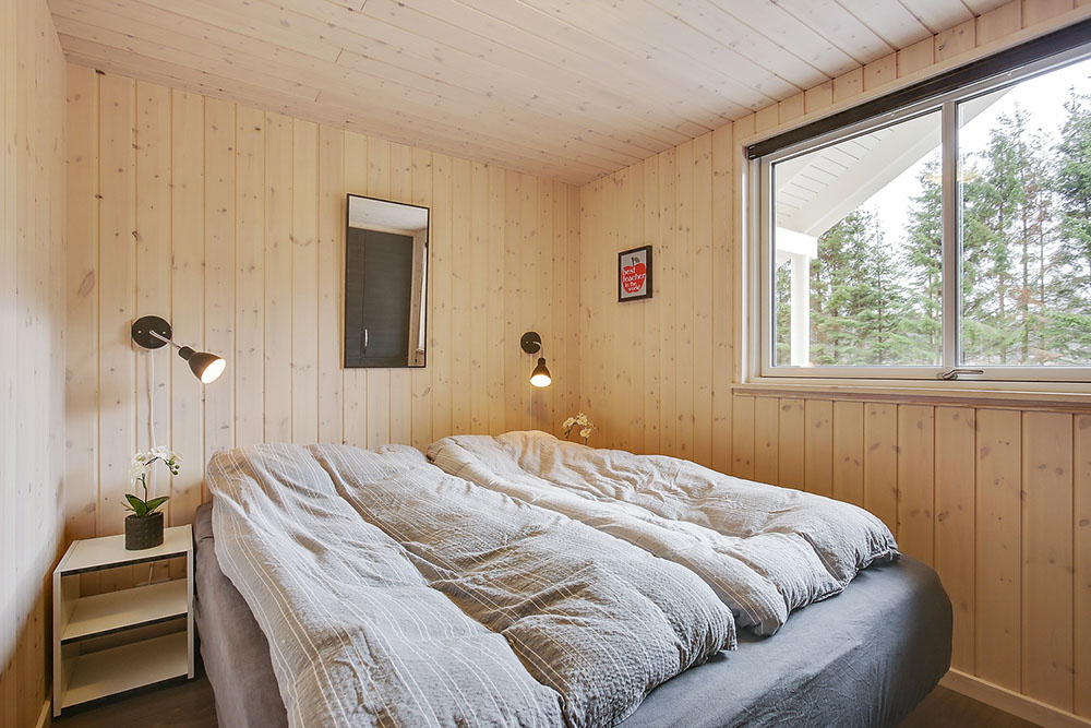 Eines der 9 Schlafzimmer im Luxusferienhaus Nr. 362
