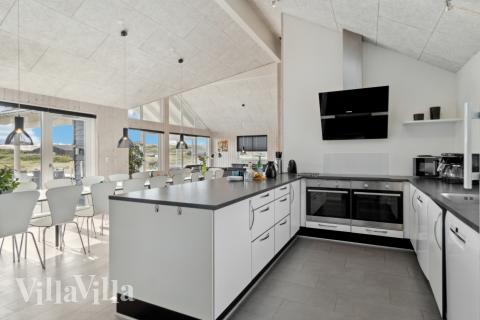 Die Küche im Luxusferienhaus Nr. 363 ist gut eingerichtet.