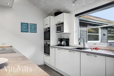 Die Küche in dem Luxusferienhaus Nr. 371 ist so gut ausgestattet, dass man problemlos Mahlzeiten für 21 Personen zubereiten kann.