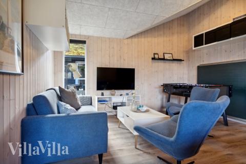 Veranstaltet ein Turnier im Aktivitätsraum, wenn ihr das Ferienhaus Nr. 371 in Westjütland besucht.