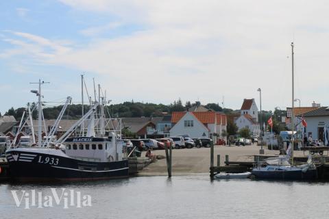 Die Gegend um Limfjord, in der sich das Luxusferienhaus Nr. 373 befindet.