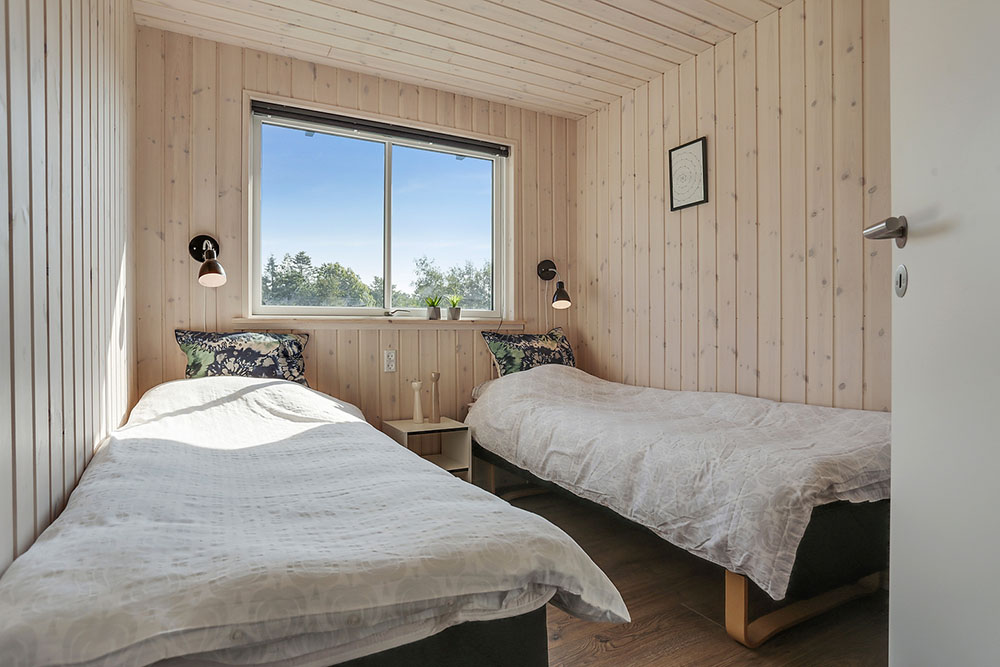 Eines der 7 Schlafzimmer im Luxusferienhaus Nr. 377