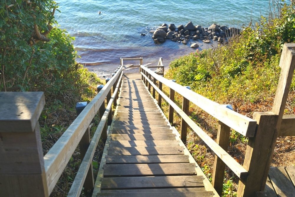 Der herrliche Strand in der Nähe von Luxusferienhaus Nr. 377 bei Nordseeland.