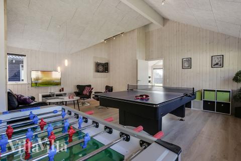 Veranstaltet ein Turnier im Aktivitätsraum, wenn ihr das Ferienhaus Nr. 378 in Nordseeland besucht.