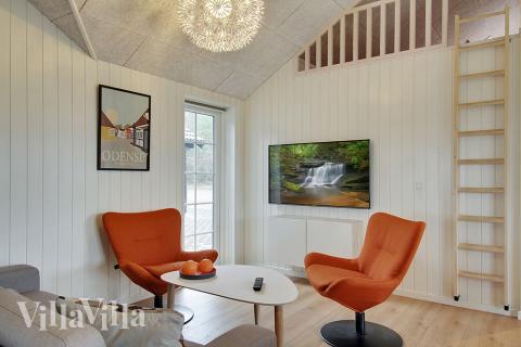 Aktivitätsraum im Luxusferienhaus Nr. 386 mit 7 Schlafzimmern und Platz für 18 Gäste.