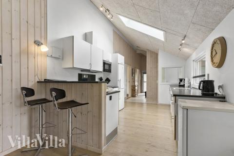 Die Küche im Luxusferienhaus Nr. 380 ist gut eingerichtet.