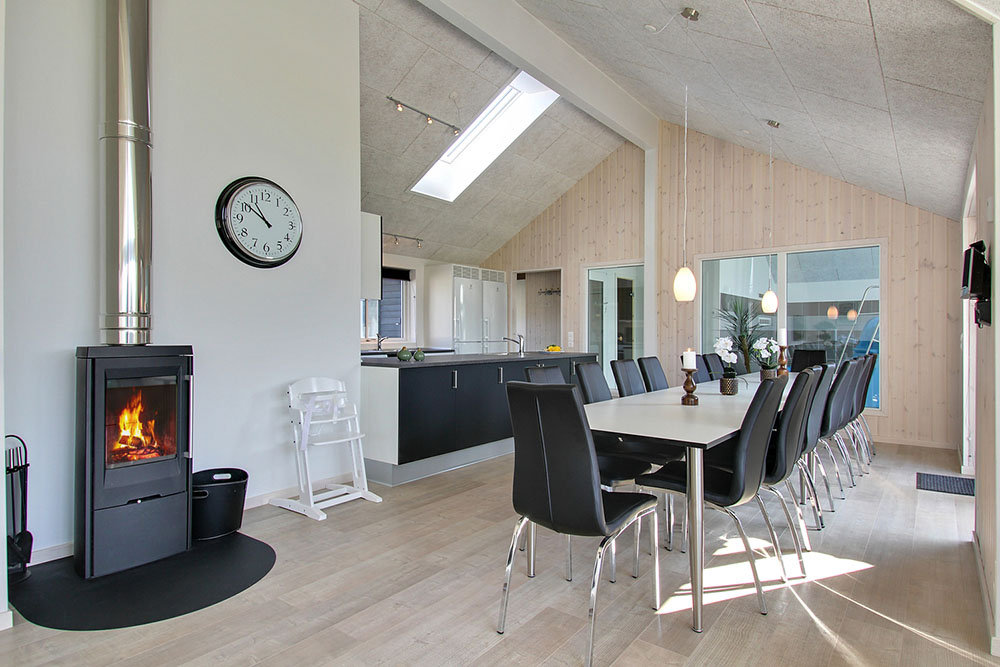 Das Luxusferienhaus Nr. 704 hat einen wunderschönen Aufenthaltsraum.