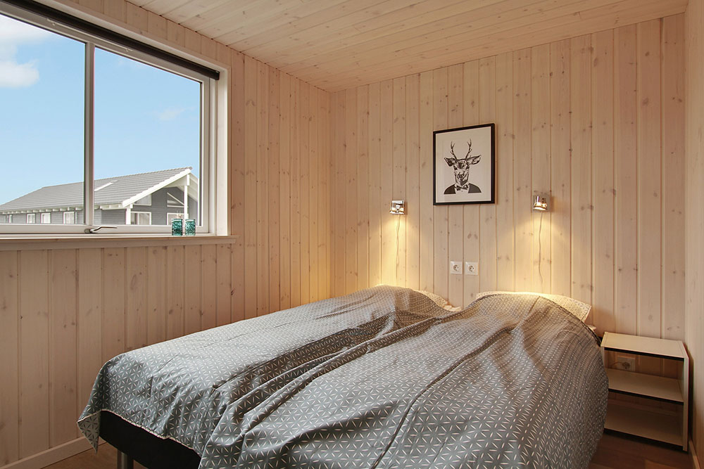 Eines der 6 Schlafzimmer im Luxusferienhaus Nr. 709
