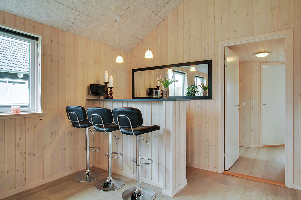 Das Ferienhaus 710 ist mit eigener Bar ausgestattet