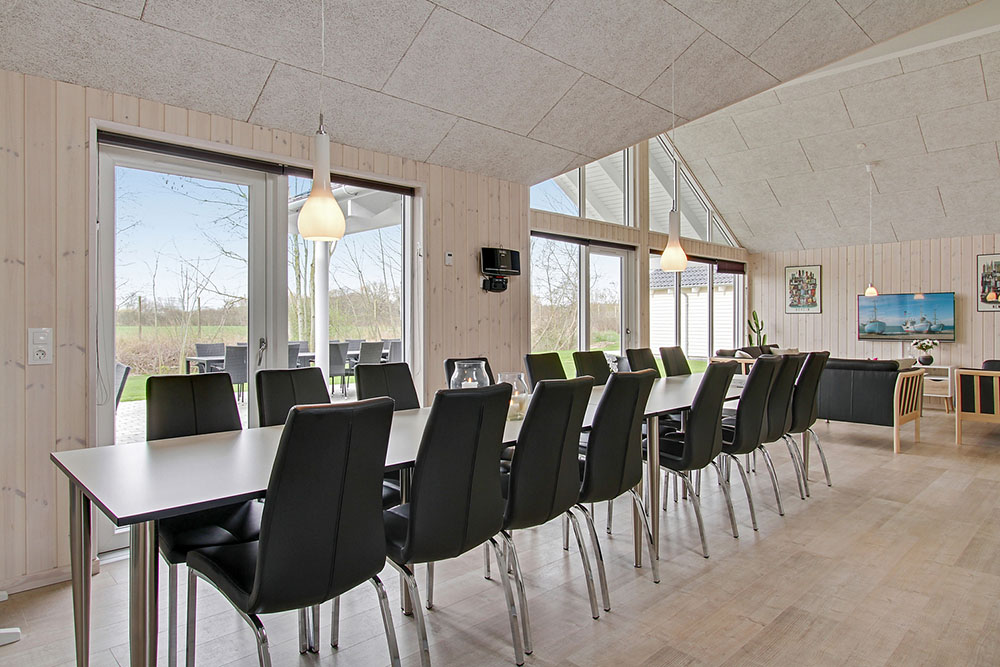 Das Luxusferienhaus Nr. 711 hat einen wunderschönen Aufenthaltsraum.