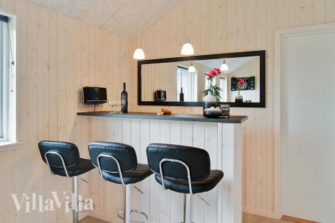 Das Ferienhaus 712 ist mit eigener Bar ausgestattet