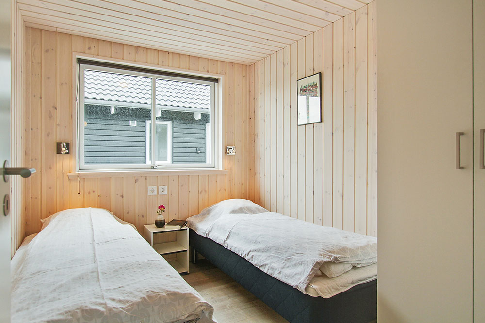 Eines der 7 Schlafzimmer im Luxusferienhaus Nr. 712