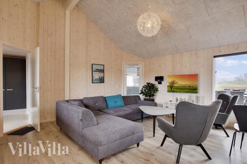 Das Luxusferienhaus Nr. 395 hat einen wunderschönen Aufenthaltsraum.