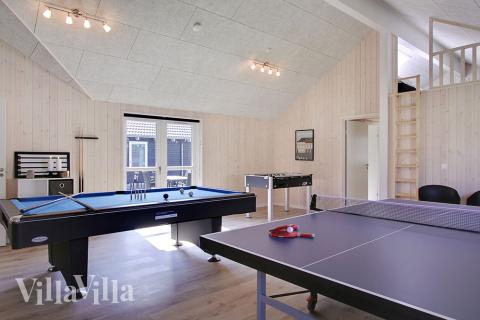 Veranstaltet ein Turnier im Aktivitätsraum, wenn ihr das Ferienhaus Nr. 706 in Deutschland besucht.