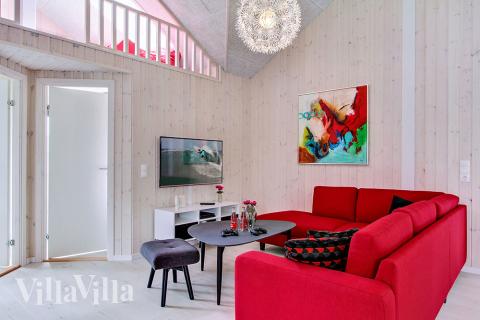 Aktivitätsraum im Luxusferienhaus Nr. 715 mit 8 Schlafzimmern und Platz für 20 Gäste.