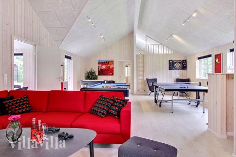 Veranstaltet ein Turnier im Aktivitätsraum, wenn ihr das Ferienhaus Nr. 715 in Deutschland besucht.