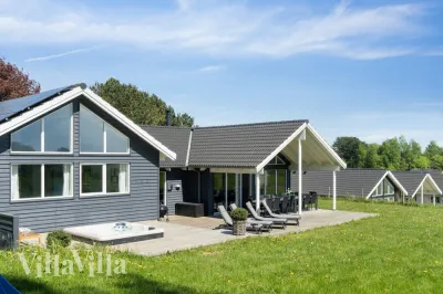 Exklusives Poolhaus Nr. 397 für 18 Personen in Vejby Strand, Nordseeland – mit Sauna, Billard, Dart und Tischfußball, Haustiere erlaubt, Dänemark
