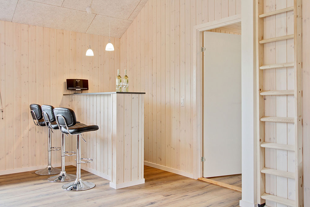 Das Ferienhaus 390 ist mit eigener Bar ausgestattet