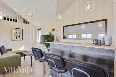 Das Ferienhaus 405 ist mit eigener Bar ausgestattet