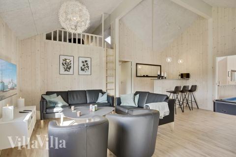 Das Ferienhaus 406 ist mit eigener Bar ausgestattet