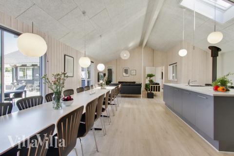 Das Luxusferienhaus Nr. 410 hat einen wunderschönen Aufenthaltsraum.