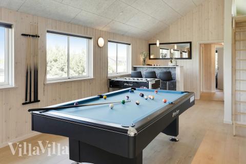 Veranstaltet ein Turnier im Aktivitätsraum, wenn ihr das Ferienhaus Nr. 413 in Lolland/Falster/Mön besucht.