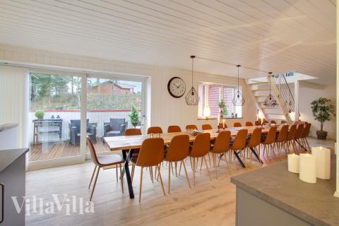 Das Luxusferienhaus Nr. 423 hat einen wunderschönen Aufenthaltsraum.