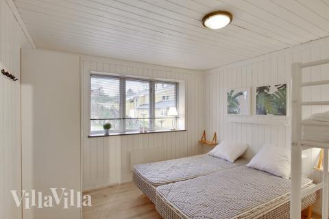 Schlafzimmer im Luxusferienhaus Nr. 423 in Ostjütland