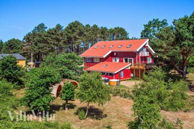 Dieses schöne Poolhaus Nr. 423 mit Platz für 28 Personen liegt in Ostjütland