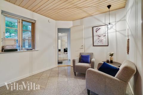 Aufenthaltsraum mit Platz für 22 im Luxusferienhaus Nr. 414.