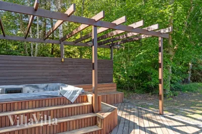 Großes Poolhaus Nr. 414 mit 11 Schlafzimmern für 22 Personen bei Tisvilde Hegn und Liseleje, Nordseeland – mit Whirlpool, Dänemark
