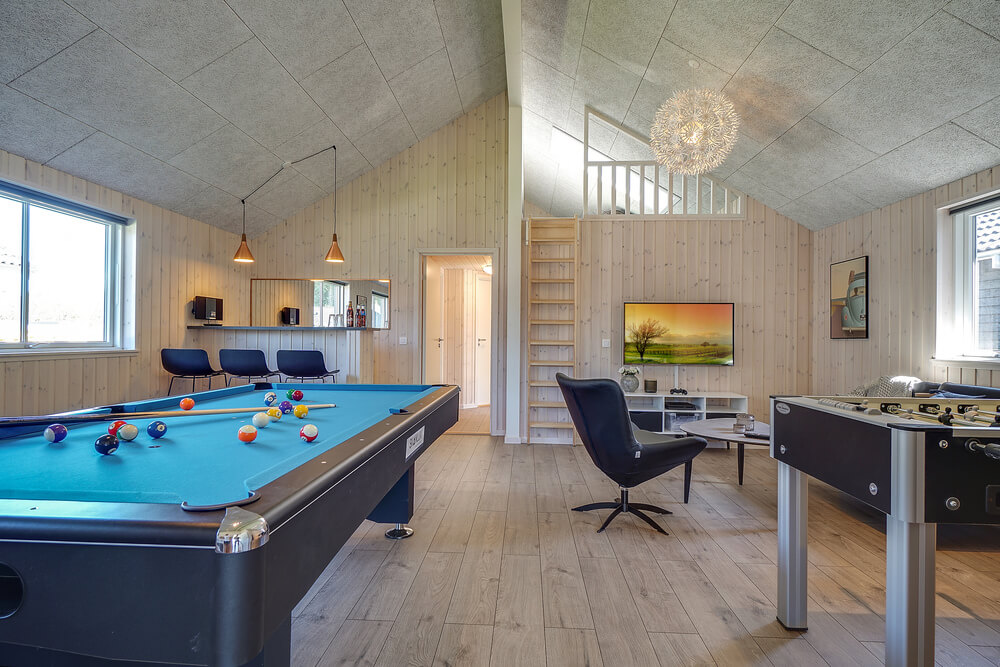 Das Ferienhaus 717 ist mit eigener Bar ausgestattet